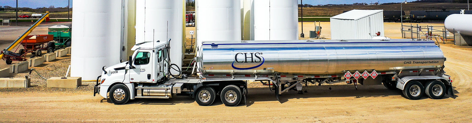 CHS Transportation tanker truck loading