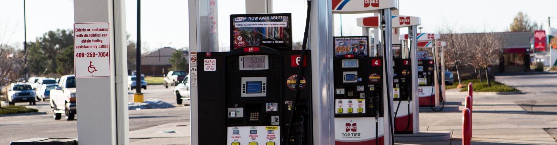 Cenex gas pump