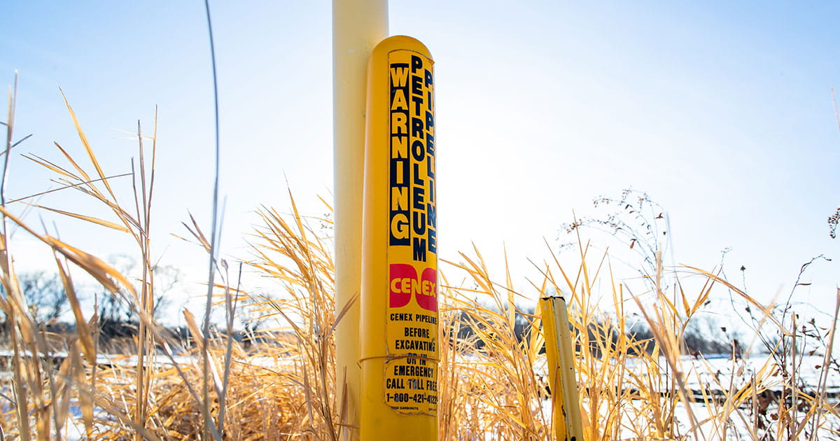 Cenex Pipeline marker