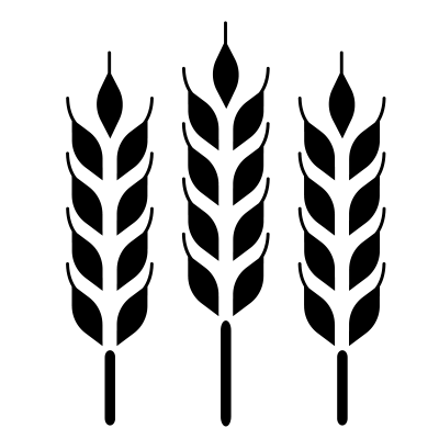 Icon of three wheat stalks