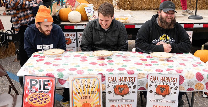 Pie eating contest