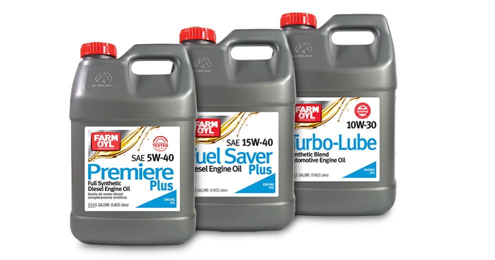 Premiere Plus, Fuel Saver and Turbo-Lube engine oil containers