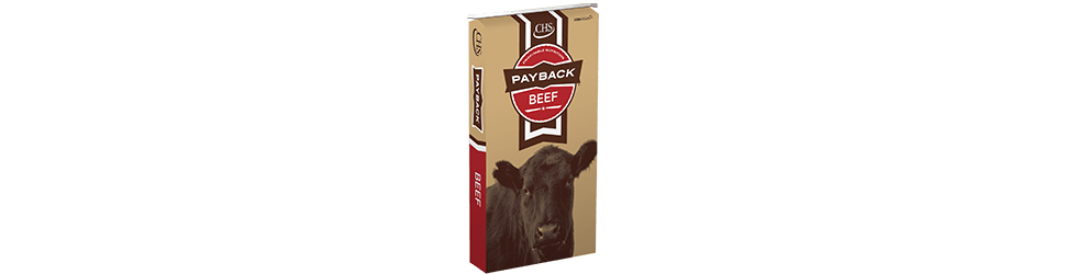 Payback beef product bag